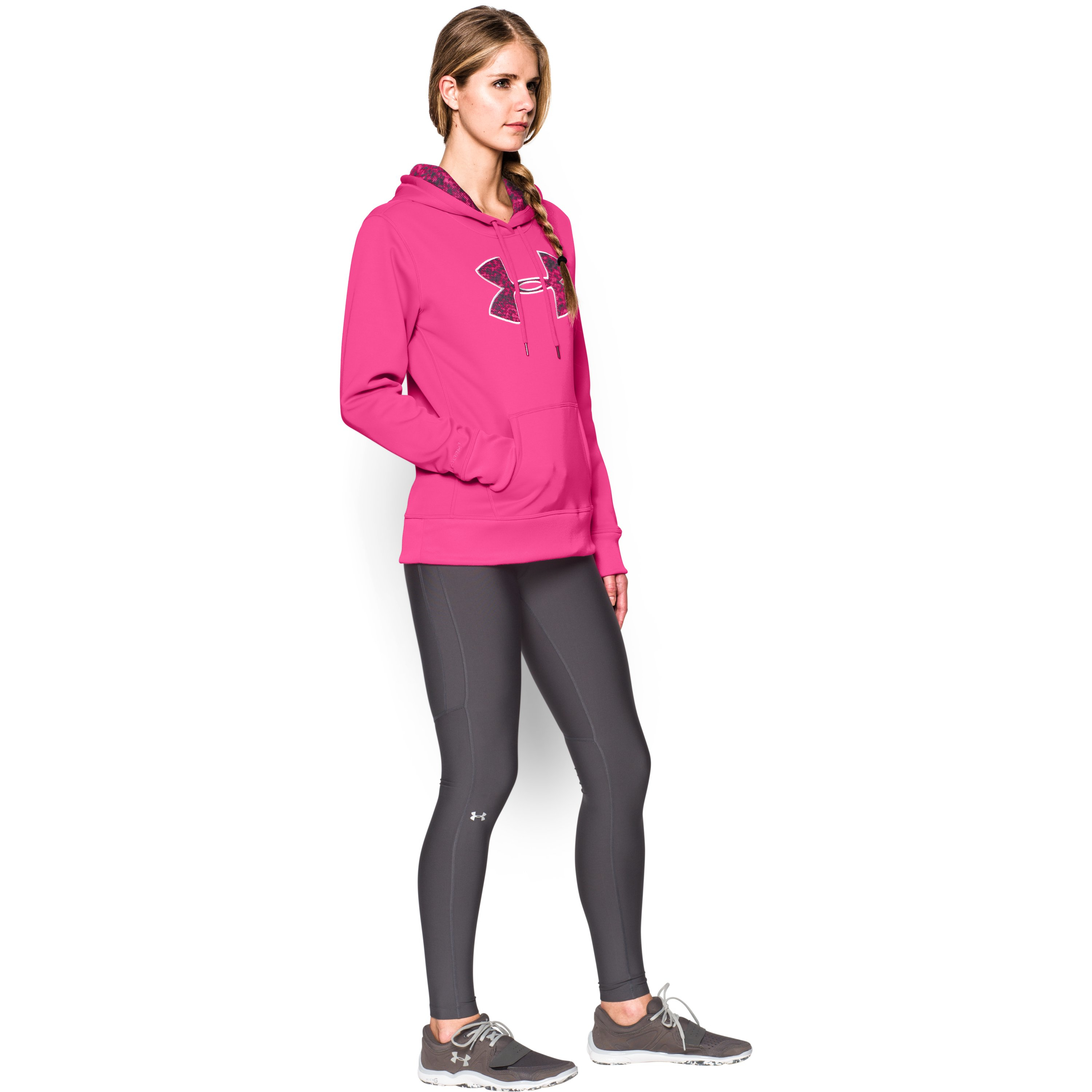 ua double threat armour fleece pant womens